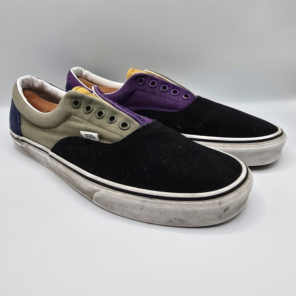 Vans Era OTW Rally Colorblock skate shoes suede canvas mens 9.5 *no laces*